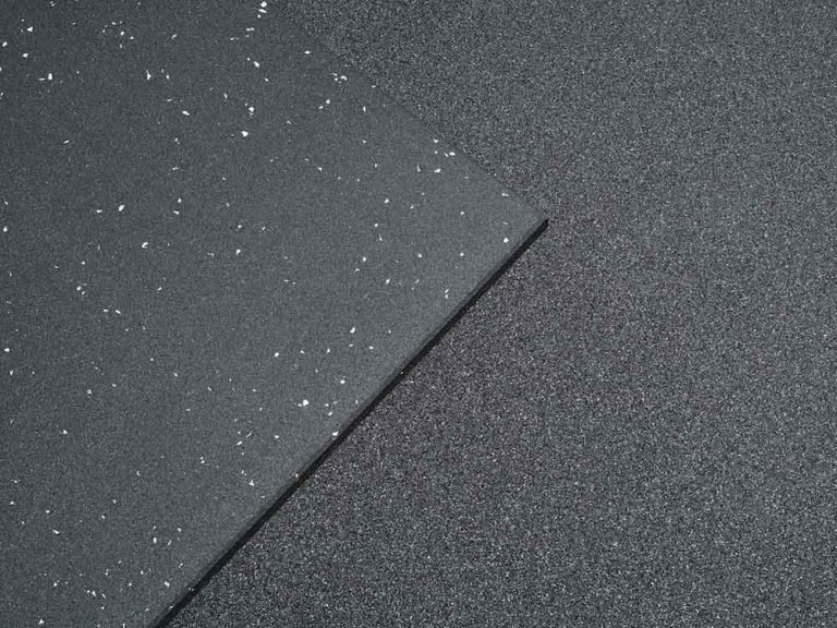 Fleck Premium Gym Flooring White